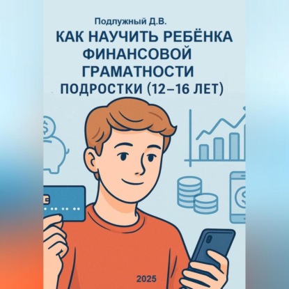 Как научить ребёнка финансовой грамотности. Подростки (12-16 лет). Практическое руководство для родителей и подростков
Как научить ребёнка финансовой грамотности. Подростки (12-16 лет). Практическое руководство для родителей и подростков