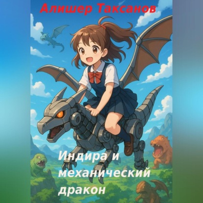 Индира и механический дракон
Индира и механический дракон