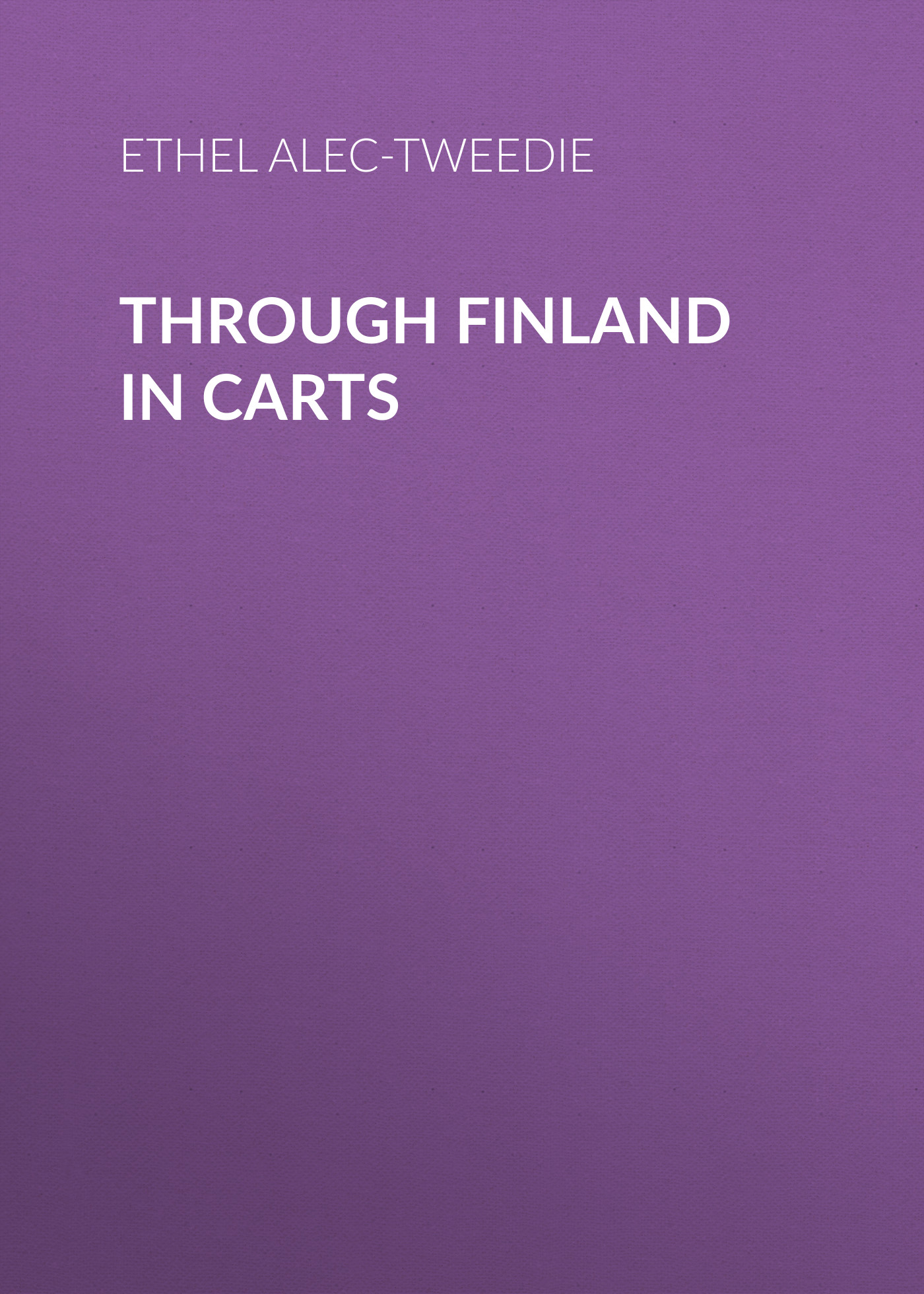 Through Finland in Carts