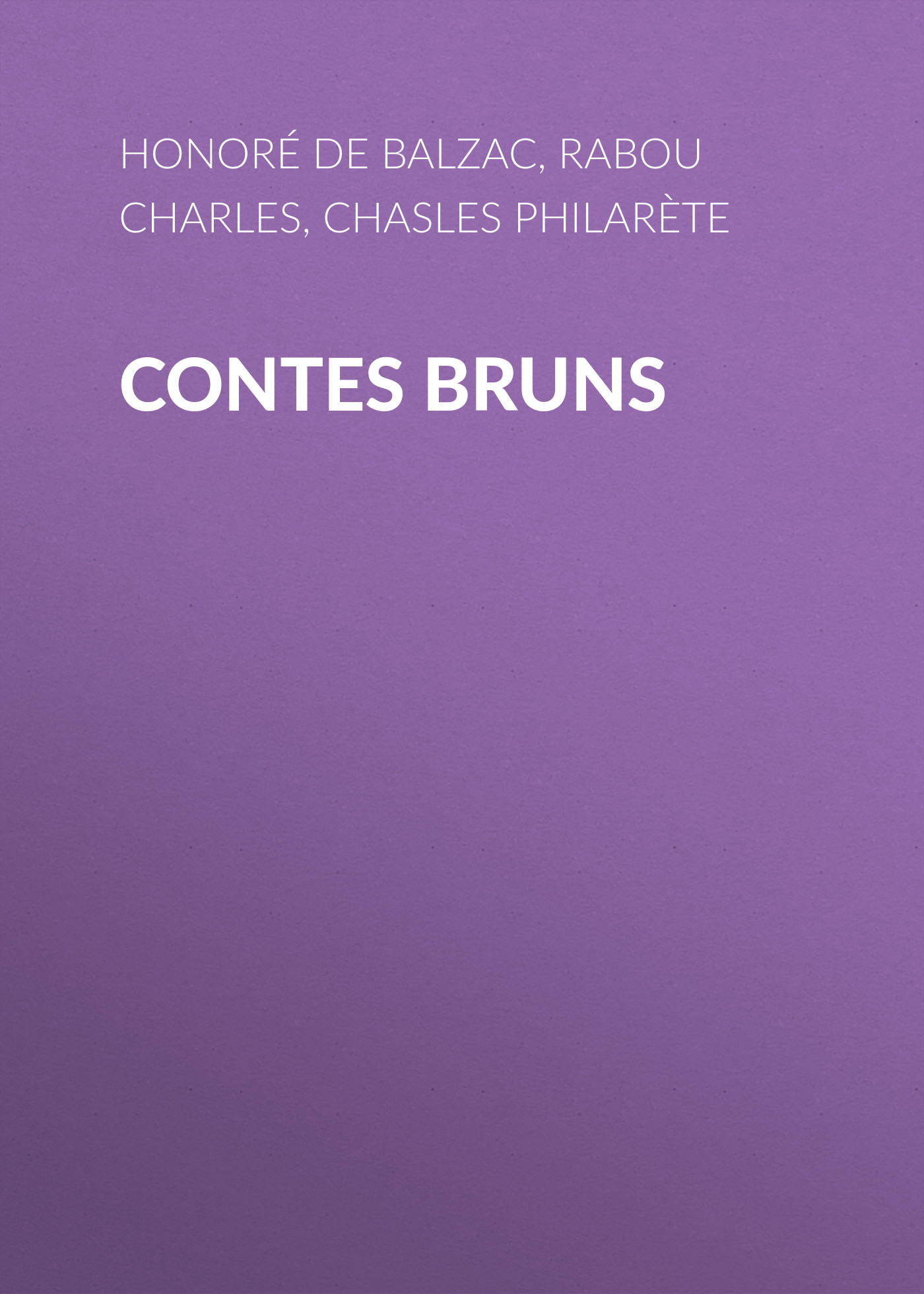 Contes bruns