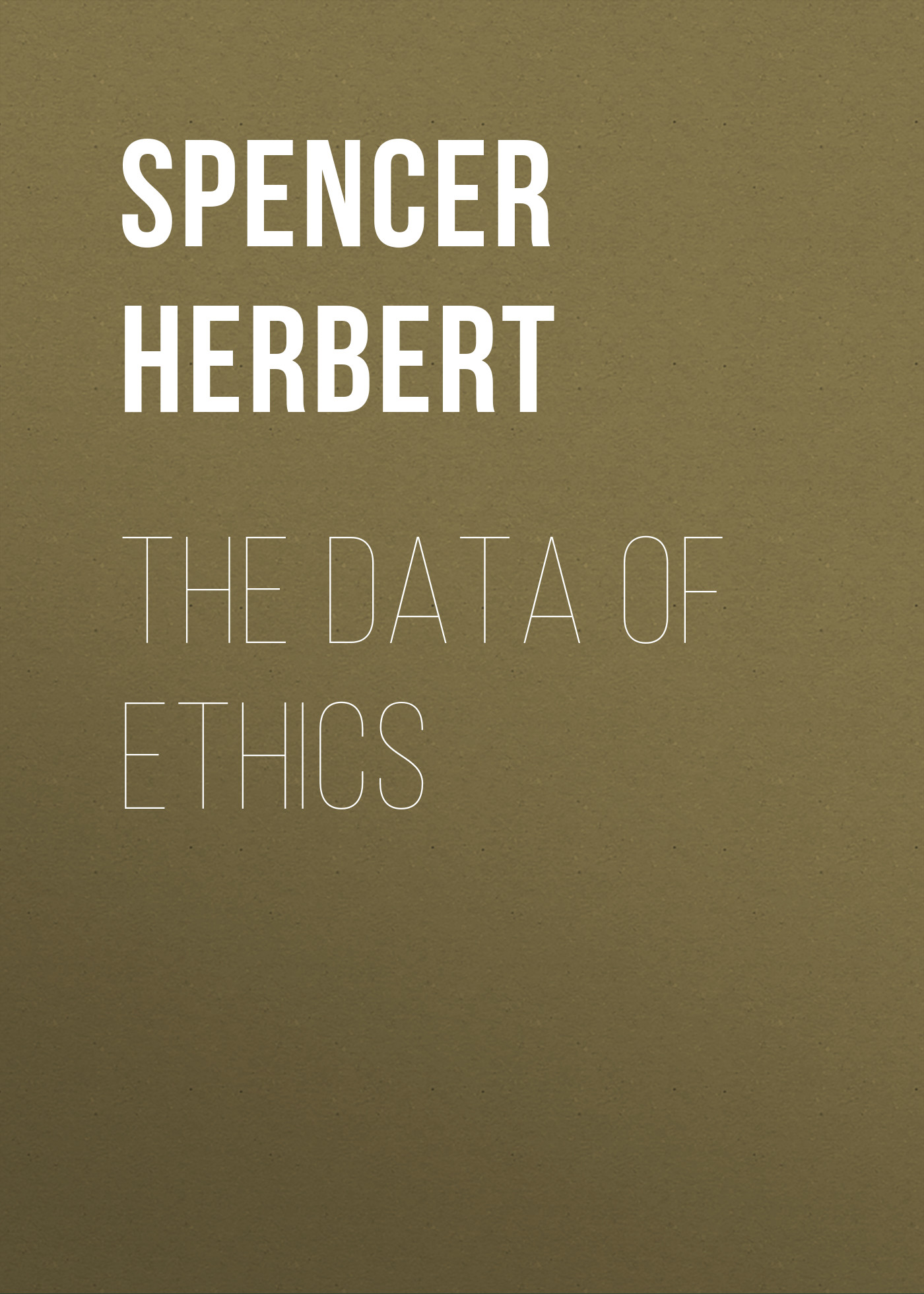 The Data of Ethics