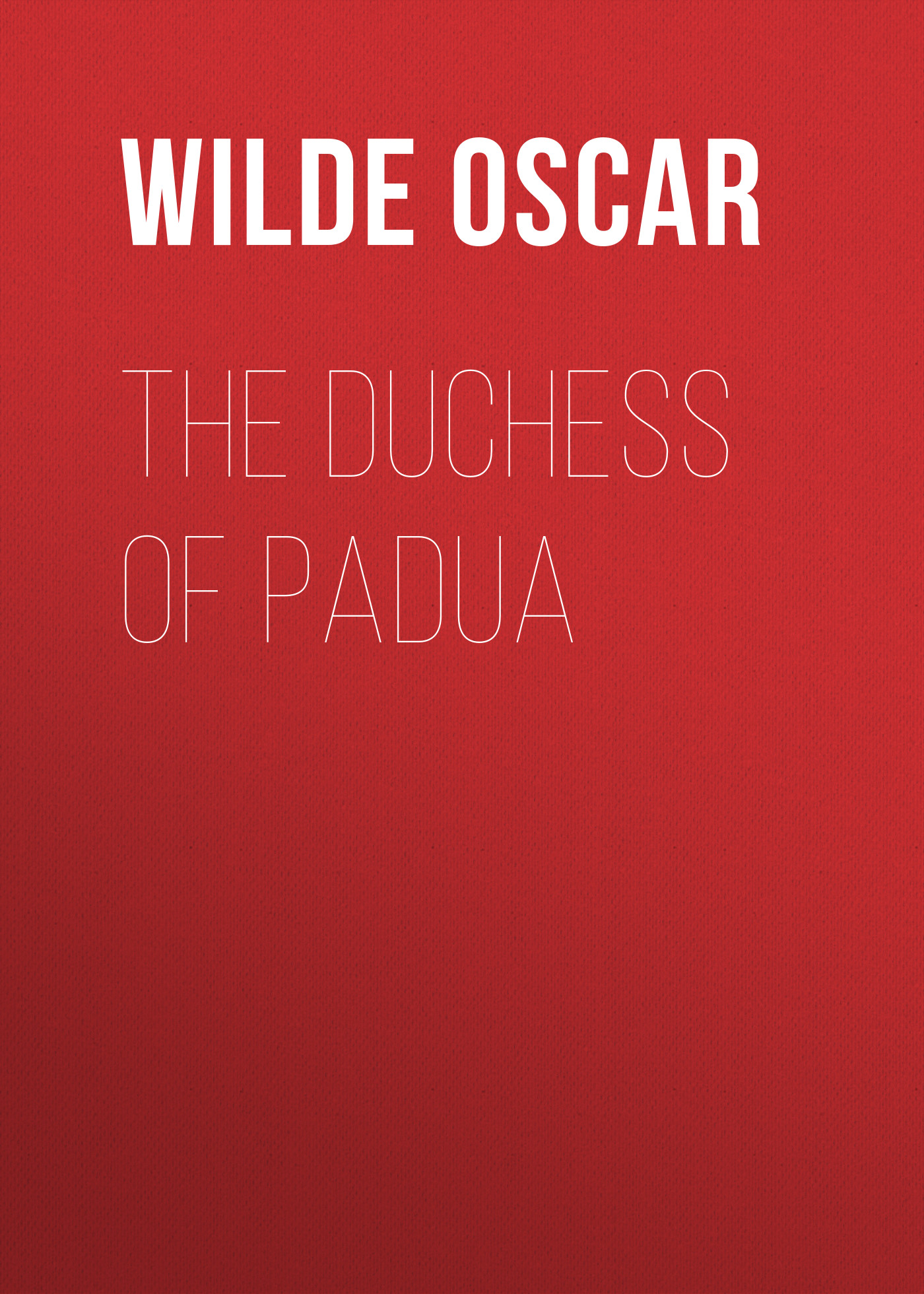 The Duchess of Padua