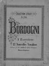 3 exercices et 12 nouvelles vocalises pour Mezzo-Soprano de Marco Bordogni