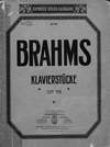 Sechs Klavierstucke v. J. Brahms