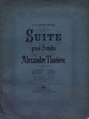 Suite pour grand Orchestre par Alexandre Taneiew