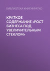 Краткое содержание «Рост бизнеса под увеличительным стеклом»