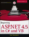 Beginning ASP.NET 4.5: in C# and VB