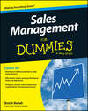 Sales Management For Dummies