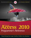 Access 2010 Programmer's Reference