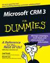 Microsoft CRM 3 For Dummies