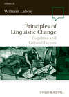 Principles of Linguistic Change, Cognitive and Cultural Factors