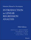 Solutions Manual to accompany Introduction to Linear Regression Analysis