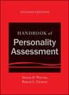 Handbook of Personality Assessment