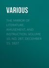 The Mirror of Literature, Amusement, and Instruction. Volume 10, No. 287, December 15, 1827