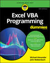 Excel VBA Programming For Dummies