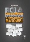 Rola rzeczników prasowych w komunikacji i masowej