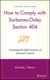 How to Comply with Sarbanes-Oxley Section 404