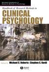 Handbook of Research Methods in Clinical Psychology