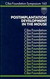 Postimplantation Development in the Mouse