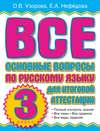 Все основные вопросы по русскому языку для итоговой аттестации. 3 класс