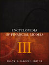 Encyclopedia of Financial Models, Volume III