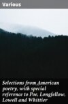 Selections from American poetry, with special reference to Poe, Longfellow, Lowell and Whittier