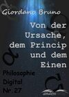 Von der Ursache, dem Princip und dem Einen