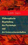 Philosophische Begründung der Psychologie und der Geisteswissenschaften