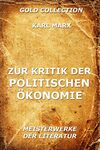 Zur Kritik der politischen Ökonomie