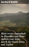 Mein erster Aufenthalt in Marokko und Reise südlich vom Atlas durch die Oasen Draa und Tafilet