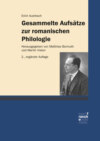 Gesammelte Aufsätze zur romanischen Philologie