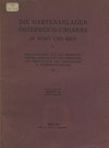 Die Gartenanlagen Osterreich-Ungarns in Wort und Bild. Heft 3 