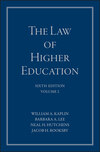 The Law of Higher Education, A Comprehensive Guide to Legal Implications of Administrative Decision Making