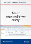 Arkusz organizacji pracy szkoły