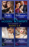 Modern Romance September 2016 Books 5-8