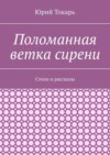 Поломанная ветка сирени. Стихи и рассказы