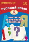 Русский язык. 10 класс. Практикум по орфографии и пунктуации. Готовимся к ЕГЭ