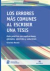 Los errores más comunes al escribir una tesis