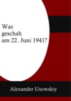 Was geschah am 22 Juni 1941?