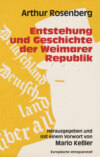 Entstehung und Geschichte der Weimarer Republik