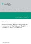 Untersuchung des Einflusses technologischer Innovationen auf Stoffströme am Beispiel von Vanadium für Redox-Flow-Batterien