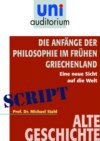 Die Anfänge der Philosophie im frühen Griechenland