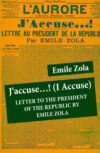 J'accuse…! (I Accuse): Letter to the President of the Republic by Emile Zola (Unabridged)