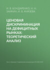 Ценовая дискриминация на дефицитных рынках: теоретический анализ