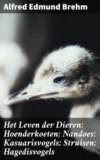 Het Leven der Dieren: Hoenderkoeten; Nandoes; Kasuarisvogels; Struisen; Hagedisvogels