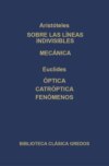 Sobre las líneas indivisibles. Mecánica. Óptica. caóptrica. Fenómenos.