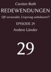 Redewendungen: Andere Länder