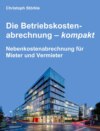 Die Betriebskostenabrechnung – kompakt