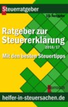 Ratgeber zur Steuererklärung 2016/2017