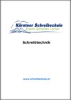 Schreibtechnik